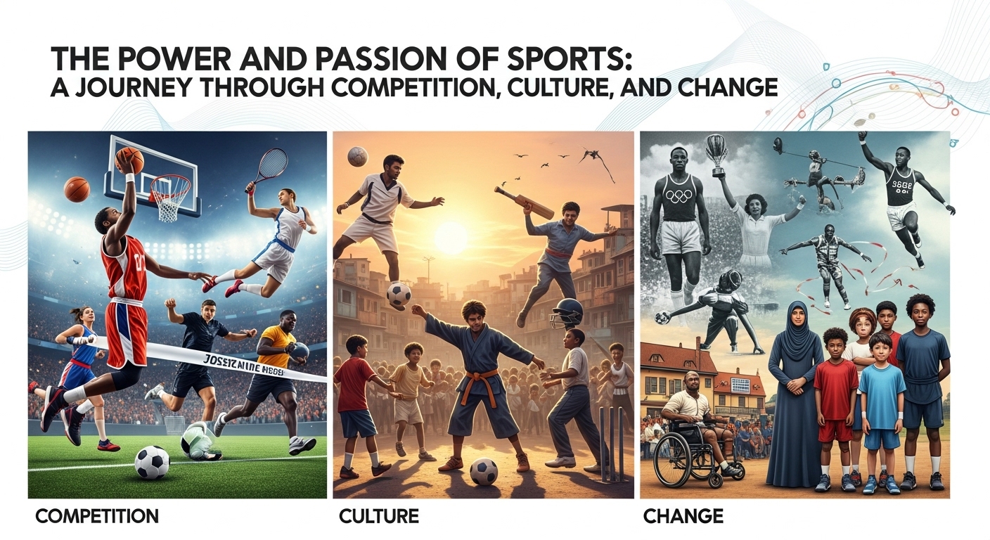 The Endless Spirit of Sports: A Celebration of Human Strength, Passion, and Unity